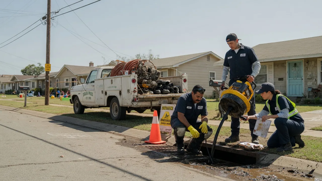 Drain Cleaning in Lone Star, TX near me